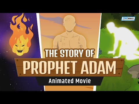 The Story of Prophet Adam (AS) 🌟 | Full Animated Movie for Kids