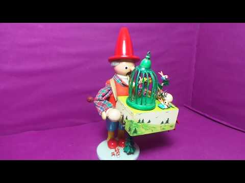 Steinbach uralte Spieluhr Nr. 012 - seltenes Sammlerstück aus dem Erzgebirge