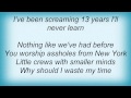 Slapshot - L.O.S.E.R. Lyrics