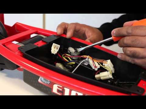 Razor E100 switch replacement how to