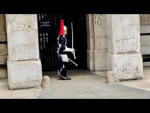 Oi! Stand Clear! Make way! Don't Mess with the Queens Guards!