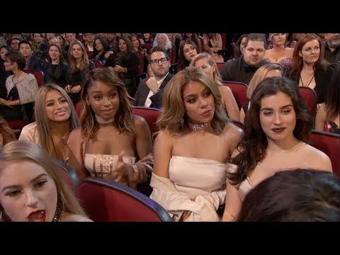 Fifth Harmony Watching Ex-Member Camila Cabello Perform "Crying In The Club"