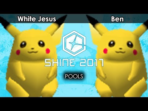 Shine 2017: White Jesus (Pikachu) V Ben (Pikachu/Fox) - Smash 64 | Pools