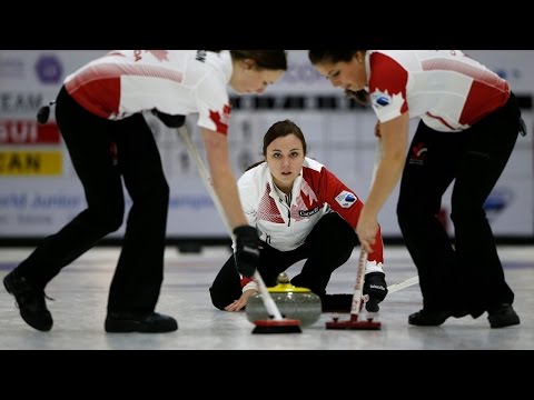 CURLING: CAN-SCO World Junior Chps 2015 - Women Final HIGHLIGHTS