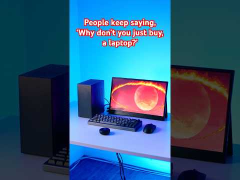 Mini ITX setup vs laptop.. #gaming #pcgaming #pc @NVIDIAGeForce @AMD