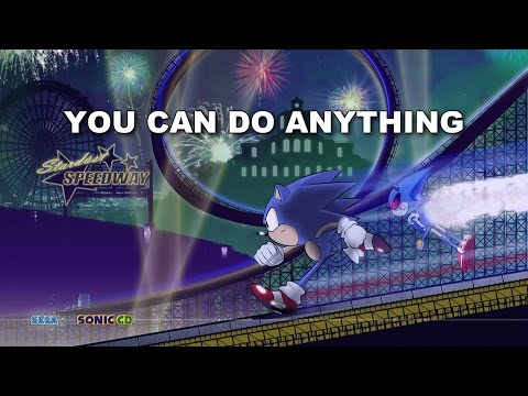 [SONIC KARAOKE ~INSTRUMENTAL~] Sonic CD - You can do anything (Keiko Utoku & Casey Rankin)