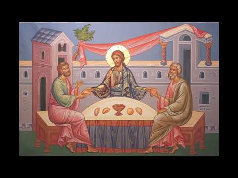 250422 Învățătura Domnului despre pregătirea pentru Sf.  Împărtășire, pe drumul spre Emaus