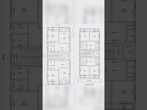 22'×54' HOUSE PLAN|| FLOOR PLAN|| 22feet bt 54feet ghar ka naksha