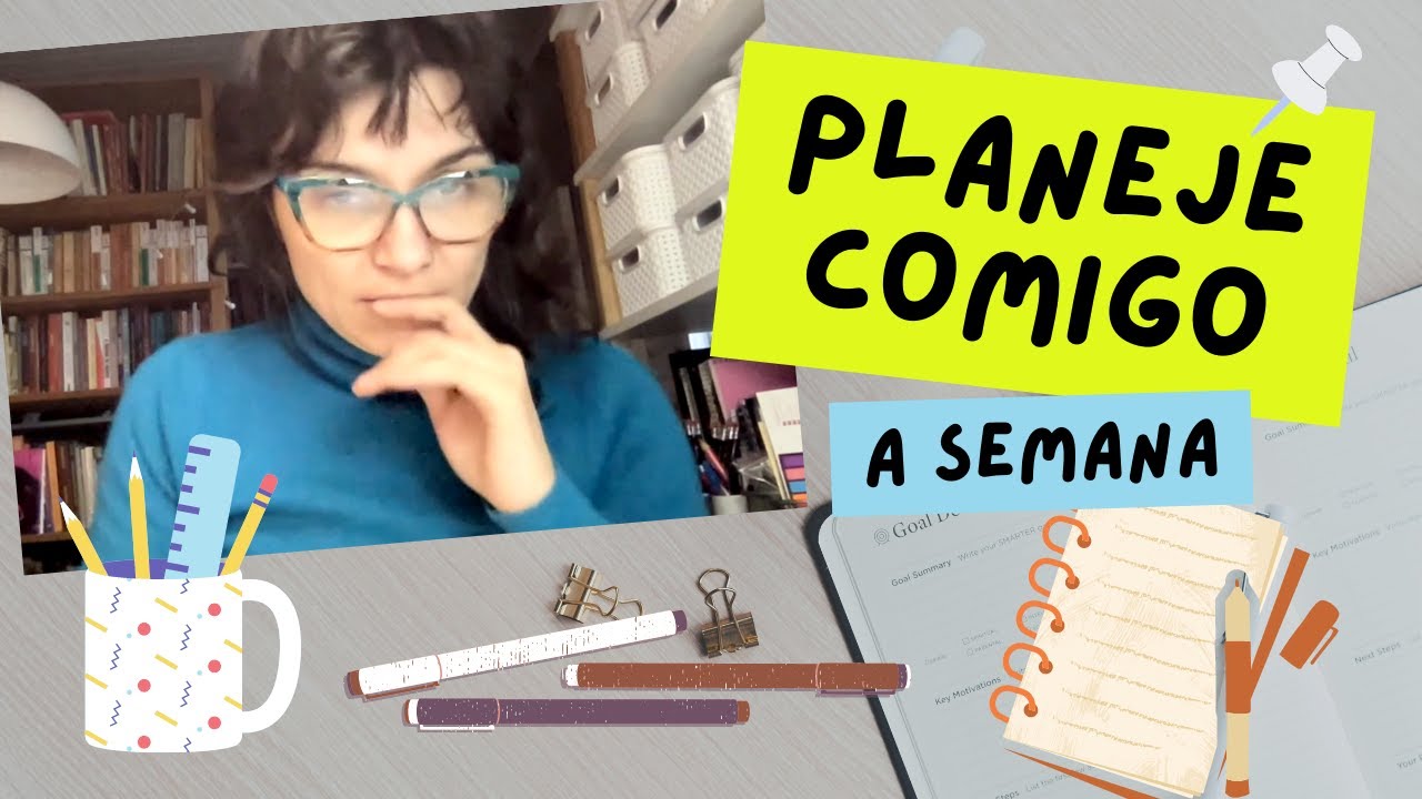 Planeje comigo a semana que está começando - Outubro 2022