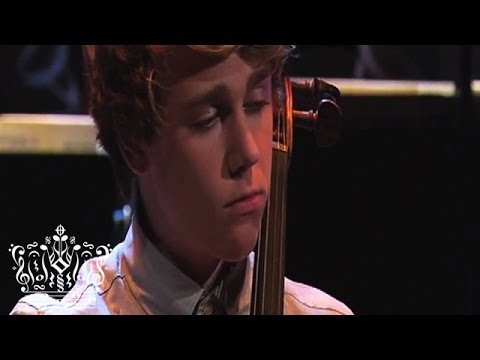 Daniel Thorell performing for Yo-Yo Ma