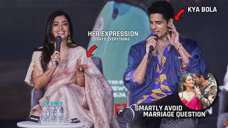When Sidharth Malhotra IGNORE Marriage Question after that Crowd Started Chanting Kiara Advani name