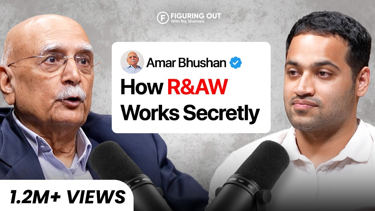 Spy Life, Secret Missions, CIA, Double Agent & Indian Gov - Ex R&AW Officer | FO 273 Raj Shamani