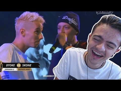 DTOKE PROMETIÓ MUCHO 😳 | SKONE vs DTOKE (FMS Internacional) | VIDEO REACCION