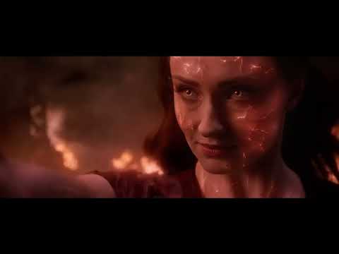 Dark Phoenix trailer image showing students partying in the forest—Dazzler performance context for a glam-rock needle drop
