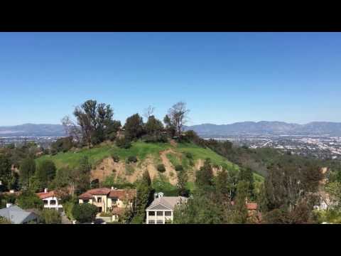Views from The Summit gated community high atop Beverly Hills 90210