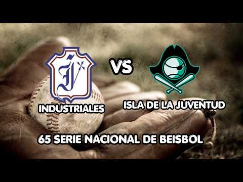 EN VIVO 65 Serie Nacional de Béisbol 2do Juego Industriales vs Isla de la Juventud