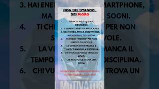 Non sei stanco, sei pigro! 🔥 #autostima #motivazione