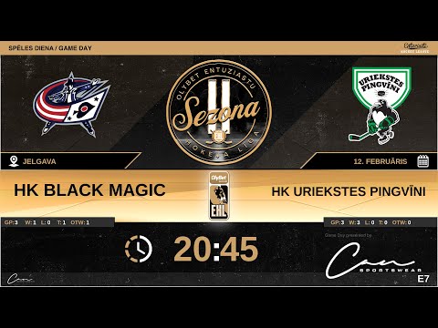 2022 02 12 HK Black Magic - HK Uriekstes Pingvīni