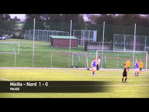 4div1, runde 17: Madla - Nord 2-0 (1-0) HD