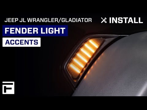 How To: Install Jeep JL/JT LED Fender Lights | FORM Lighting