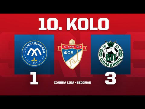 OFK MLADENOVAC - OMLADINAC (25.10.2025.) Zonska liga Beograd, 10. Kolo