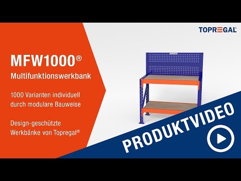  Produktvideo Multifunktionswerkbank MFW1000
