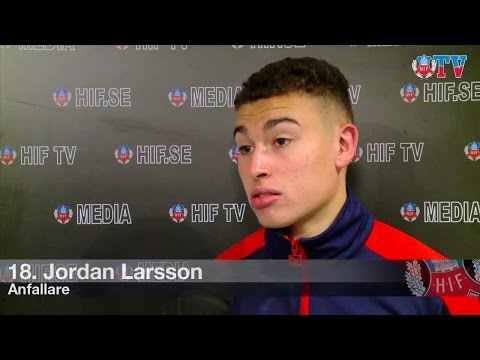 Jordan Larsson om sitt drömmål mot Syrianska