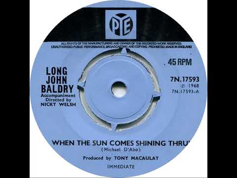 UK New Entry 1968 (189) Long John Baldry - When The Sun Comes Shining Thru'