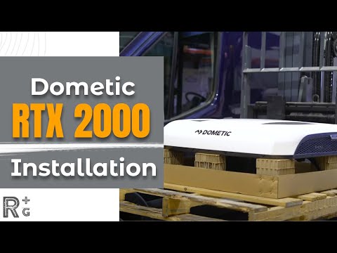 Dometic RTX 2000 Installation |12V Battery Powered Air Conditioner | RackUp+Go