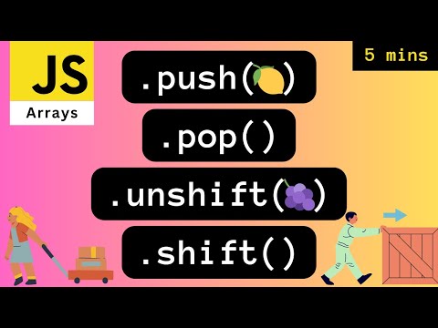Js Array Push Pop Unshift Shift