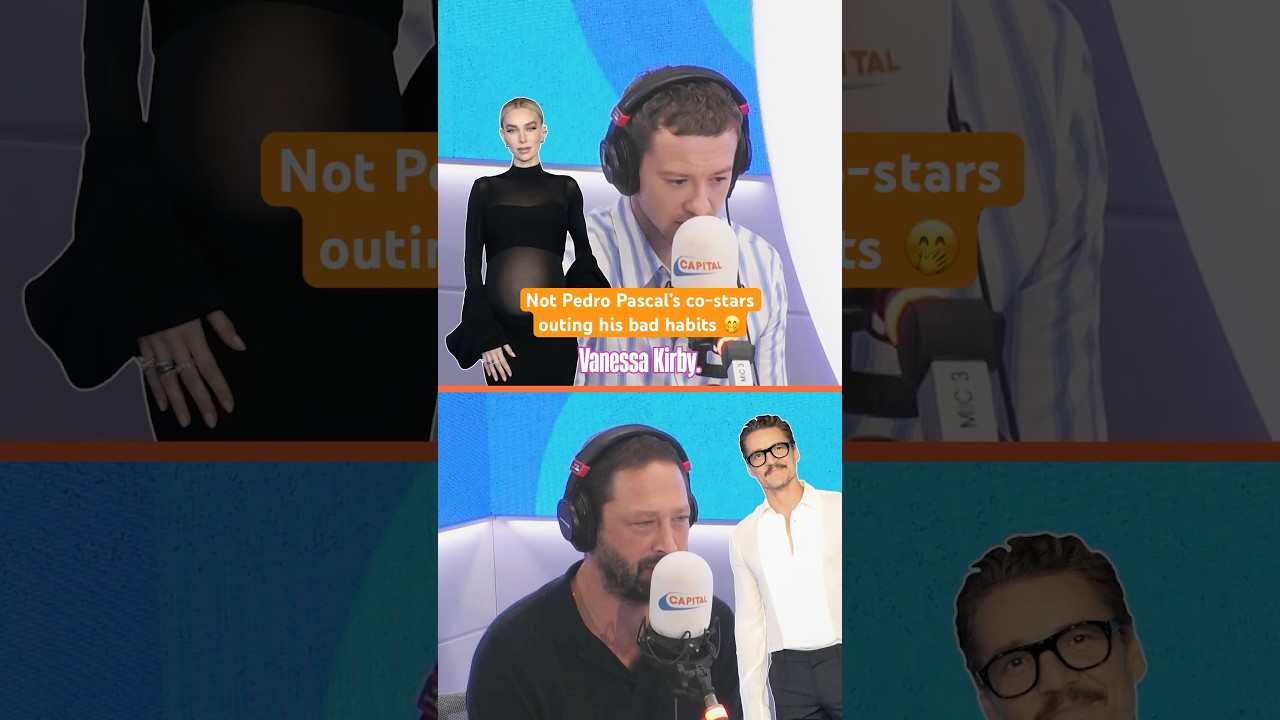 Pedro Pascal’s co-stars out his bad habits! #fantasticfour