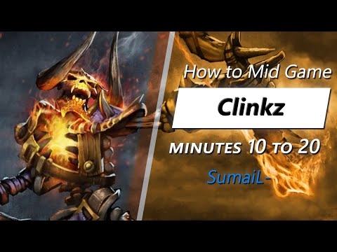SumaiL- mid game Clinkz | Minute 10 to 20