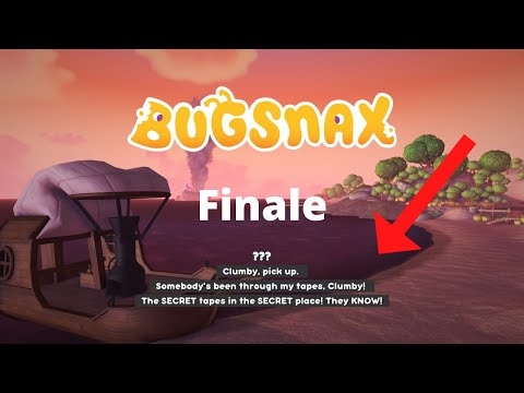 Secret dialogue credits | Bugsnax Finale