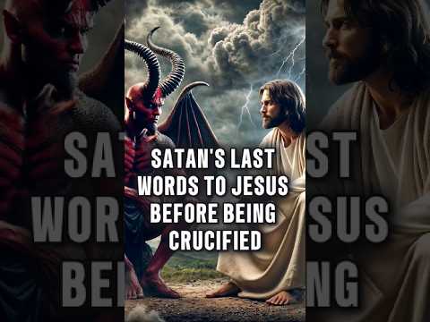Satan's Final Words to Jesus Before the Crucifixion