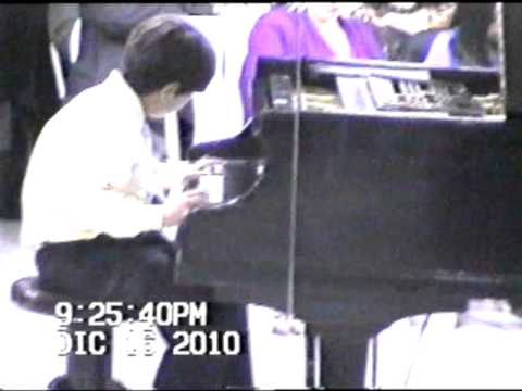 JOSE ANDRES SAMBRAILO 12º RECITAL DE PIANO 2ª PARTE EN EL SALON DEL PAM 16 DIC 2010