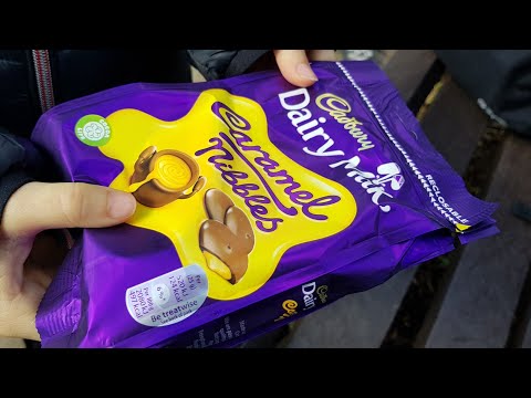 Cadbury Diary Milk Caramel Nibbles Unboxing LegoLand Windsor
