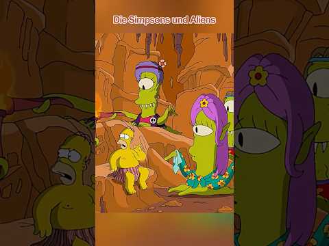 Die Simpsons und Aliens #foryou #simpsons #shorts #movie