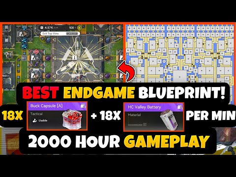 BEST Endgame Blueprints For Arknights Endfield | From 2000+ Hours CN Beta Player
