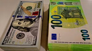 USD vs EURO Money