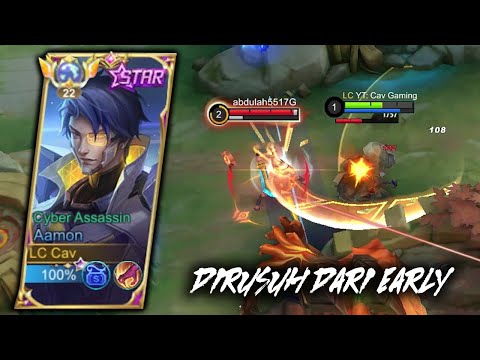 Top Global AAMON Dirusuhin Buff Dari Awal Game, Langsung Kita Bantai Satu Tim Musuh - Mobile Legends