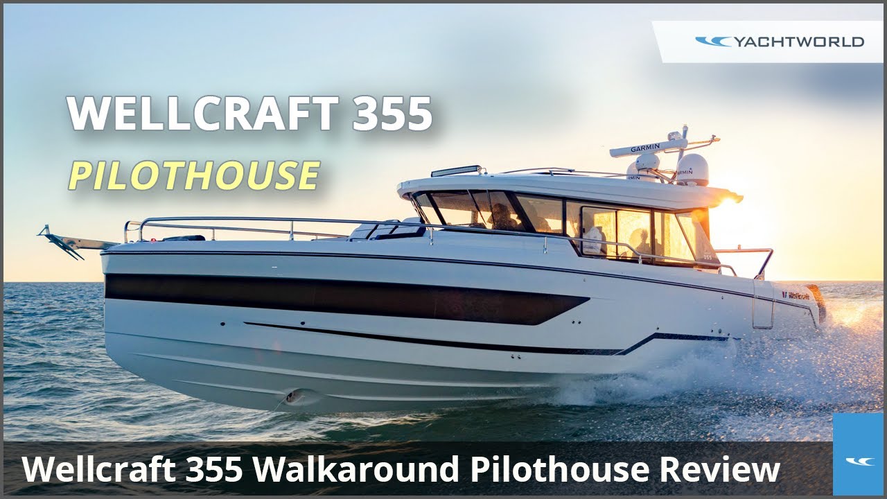 Wellcraft 355 Pilothouse Center Console Boat Walkthrough Review
