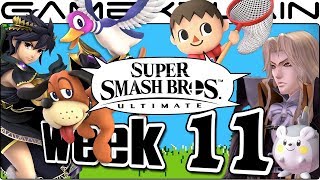 Smash Bros. Ultimate Update: Villager, Duck Hunt, Dark Pit, Alucard, & FE Heroes Music! - Week 11