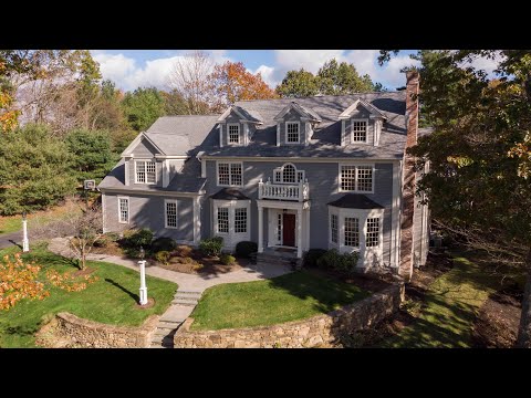 8 Skyview Lane, Sudbury MA - Stunning Colonial on a Commanding Knoll