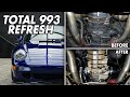 PPF Classic 911 Detailing Porsche 993 C4S INSANE Dry Ice Laser Cleaning Transformation