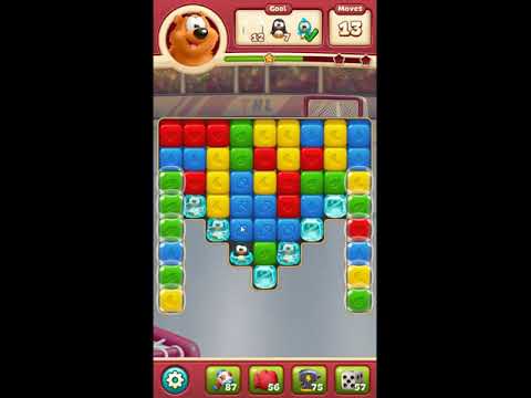 Toon Blast Level 3134 - NO BOOSTERS 🐻🐺🐱 | SKILLGAMING ✔️