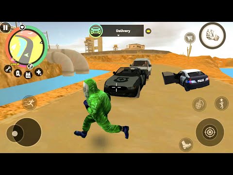 Vegas Crime Simulator (I Fooled the Police Robot.) Games Kon – HD Android Gameplay