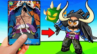 Blox Fruits But Cards Decide my Fruits!