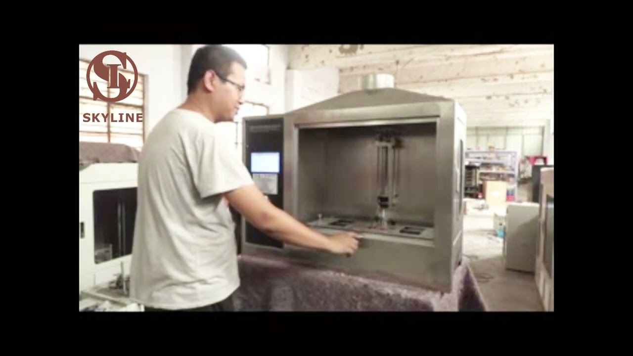EN ISO 11925-2 Building Material Flammability Test Chamber/Single-Flame Source Tester