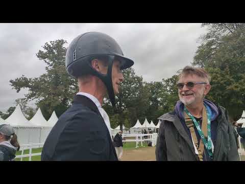 Christopher SIX / GLOBAL ELEMIAH après CSO. Mondial du Lion 7 ans 2024