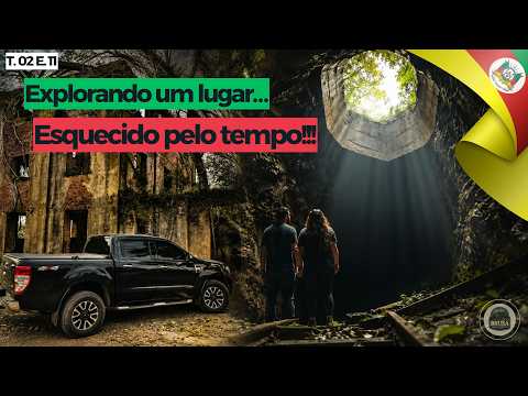 😱 ENCONTRAMOS UM LUGAR INCRÍVEL! RUÍNAS E UM TÚNEL FURADO | ROCA SALES